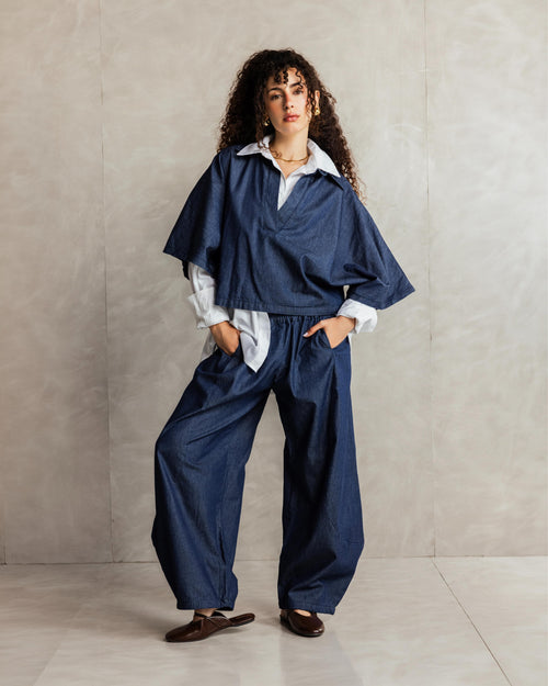 3 Pieces Denim Set