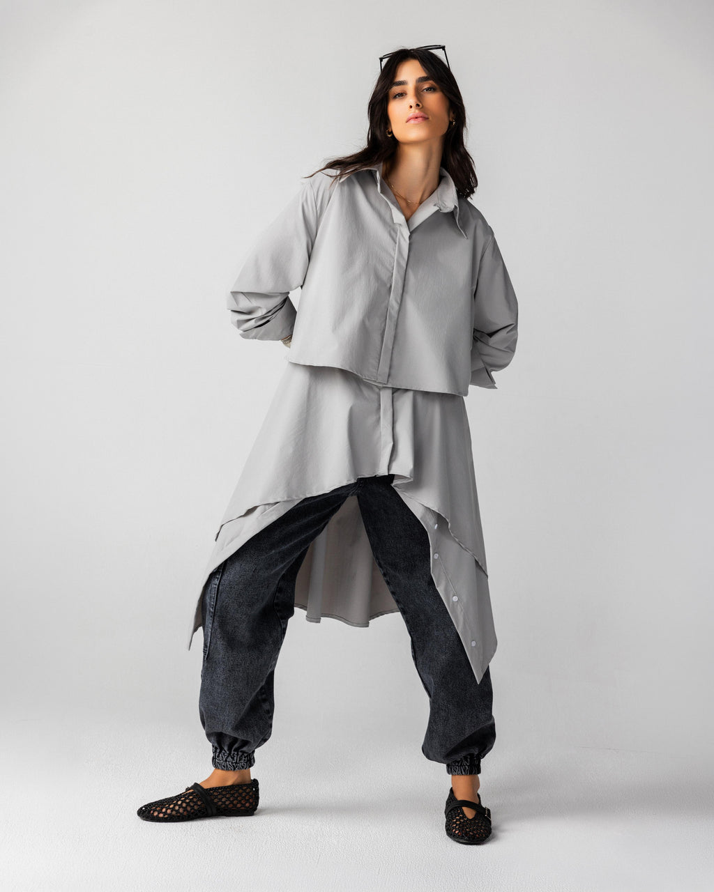 Grey Level Up Shirt