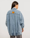 Blue Big Pockets Denim Jacket