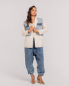 Offwhite Vested Denim Blazer