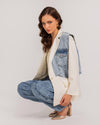 Offwhite Vested Denim Blazer