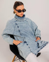 Blue Denim sweatshirt