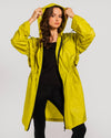 Lime Waterproof Trench Coat