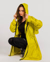 Lime Waterproof Trench Coat