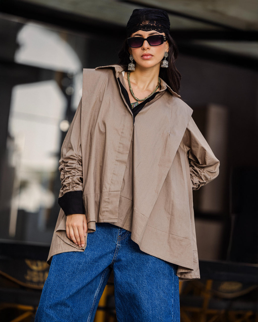 Cafe x Black  Extra Fabric Redefined Shirt