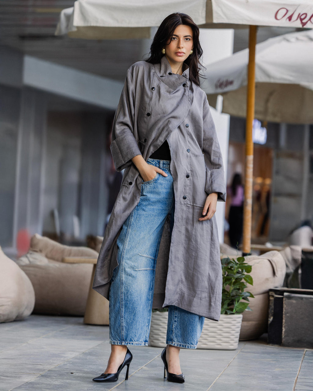 Earthy Buttoned Up Cardigan