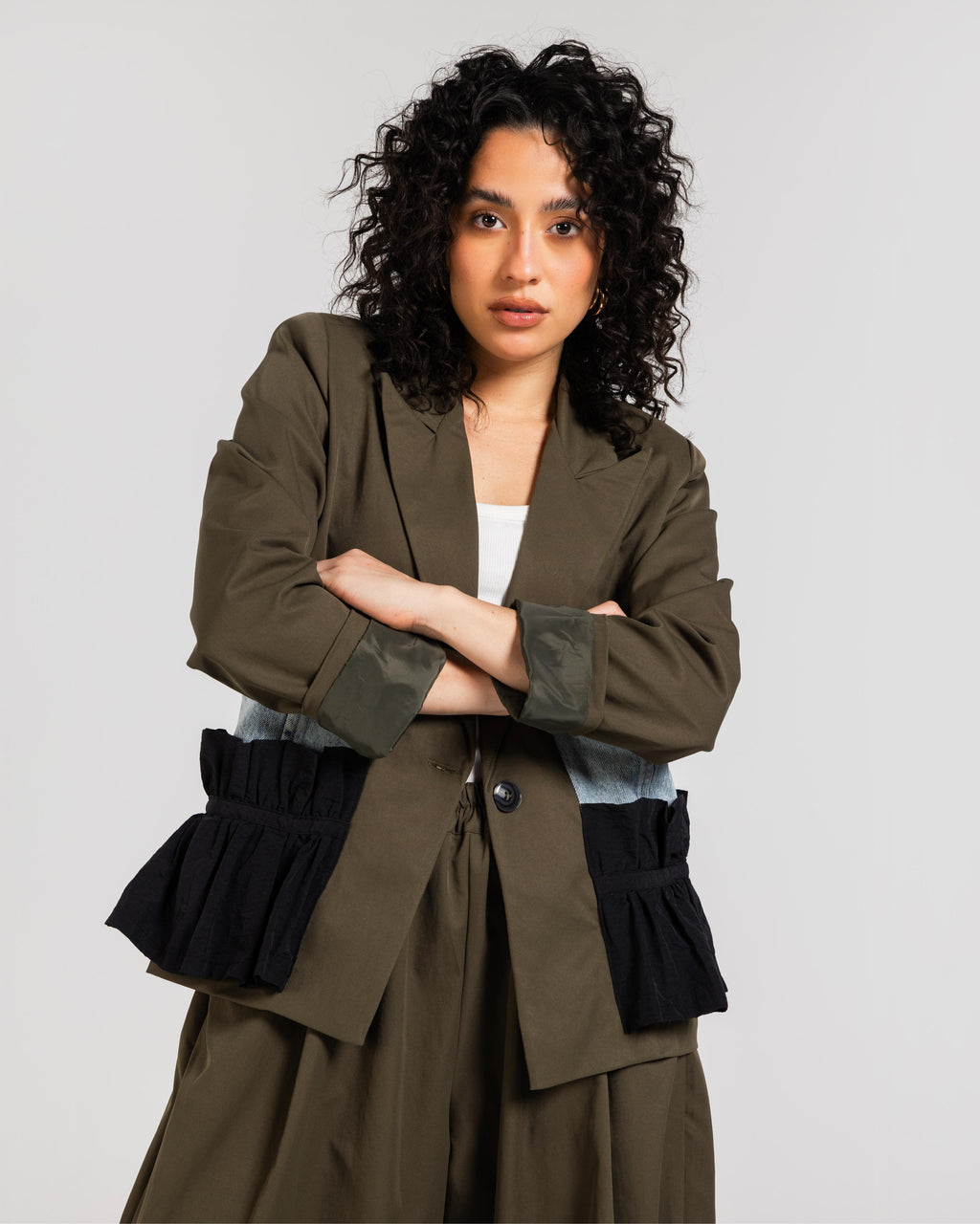 Olive Rebel Blazer