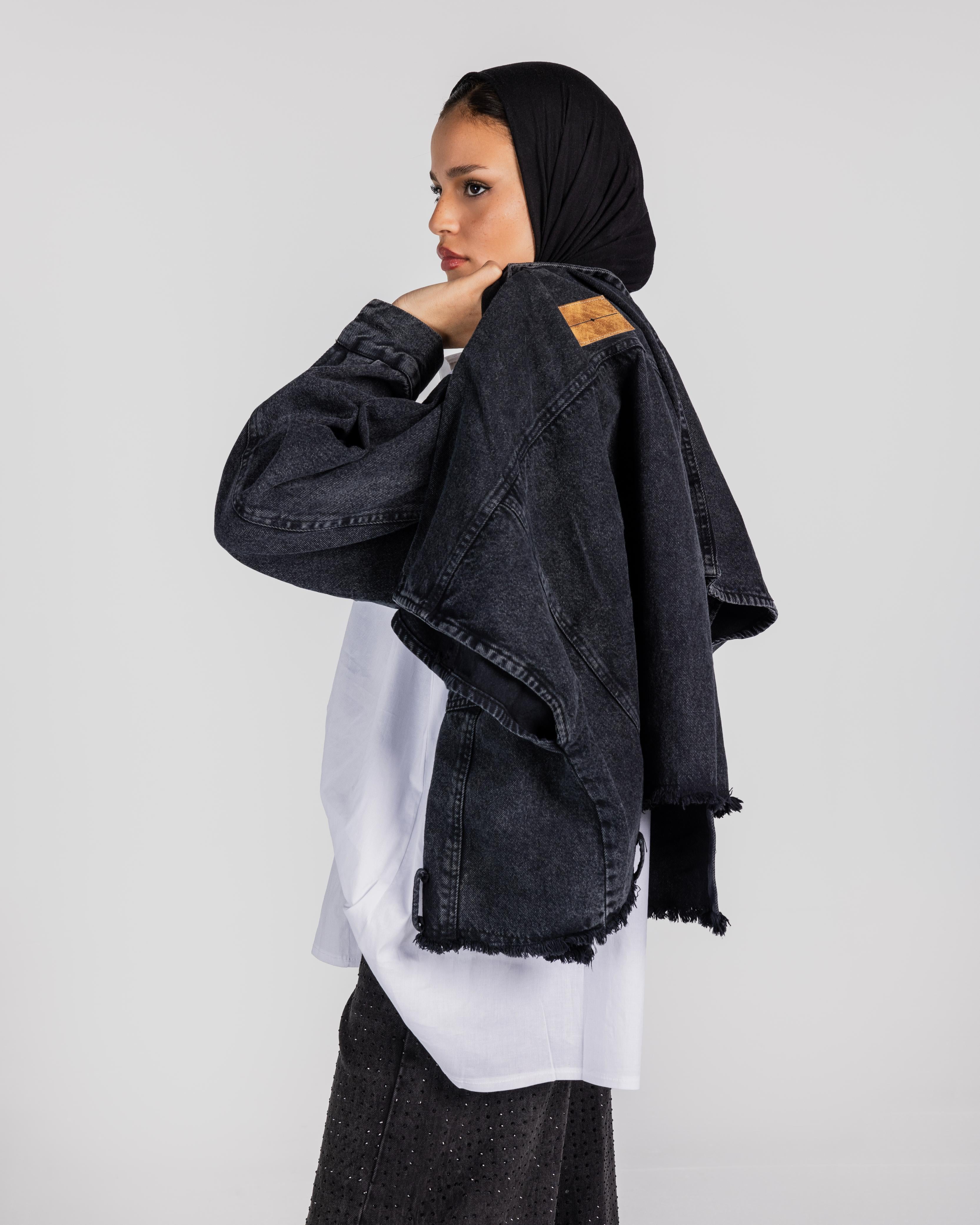 The Double Trouble Black Denim Combo