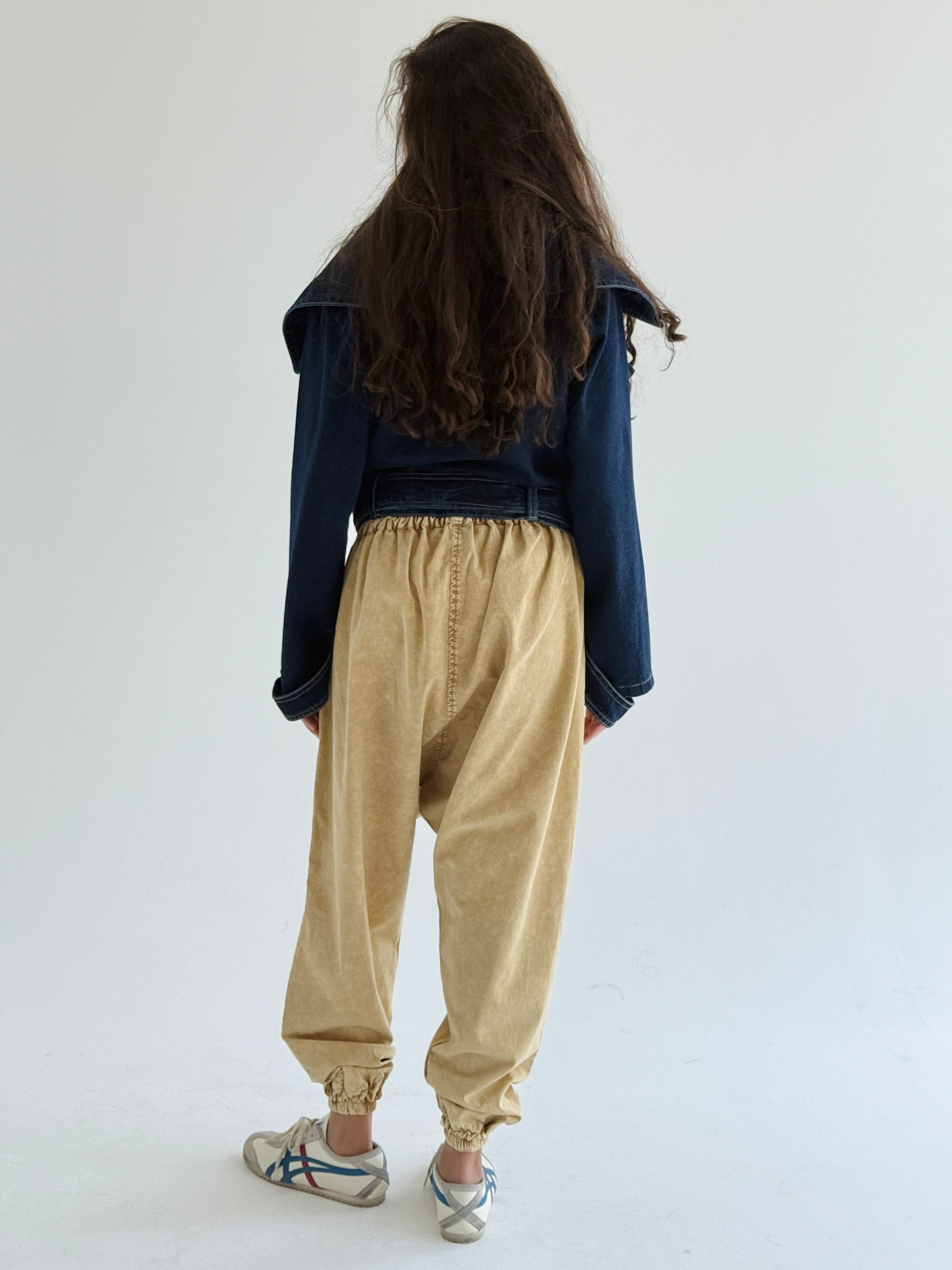 Belted Denim Jacket