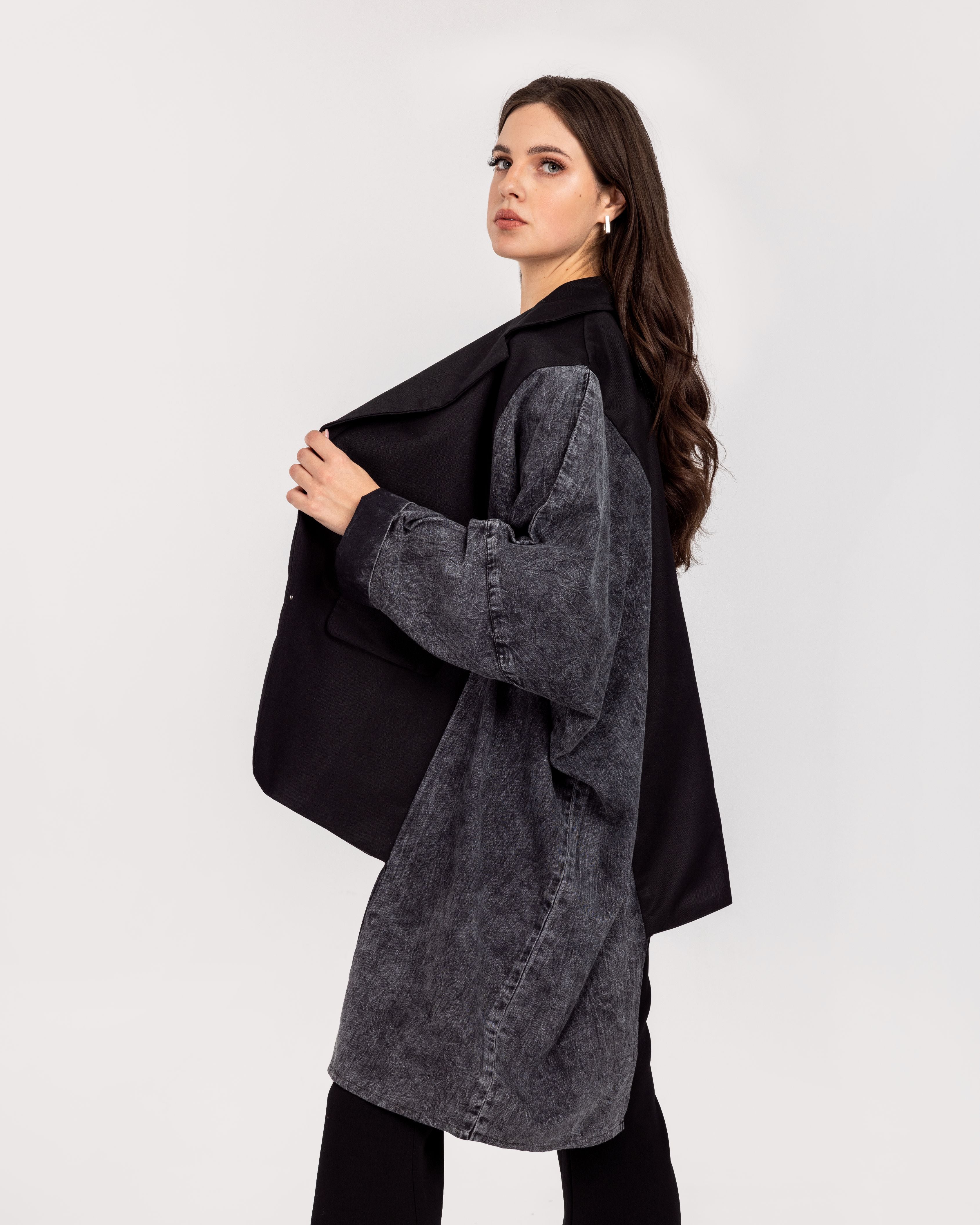 Denim Wing Blazer