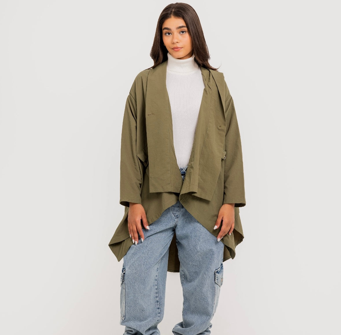 Olive On The Go Waterproof Jacket