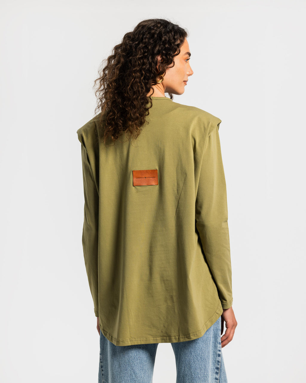 Oilve Bold shoulders top