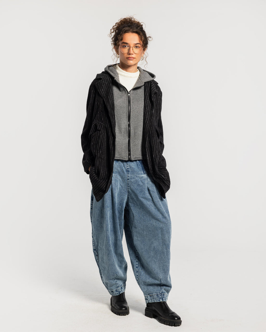 Hooded Wool Coat
