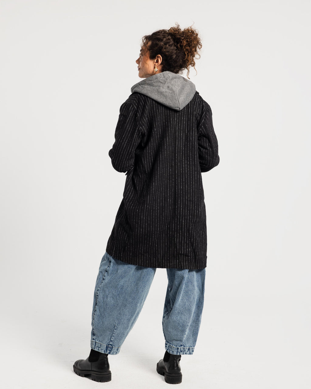 Hooded Wool Coat