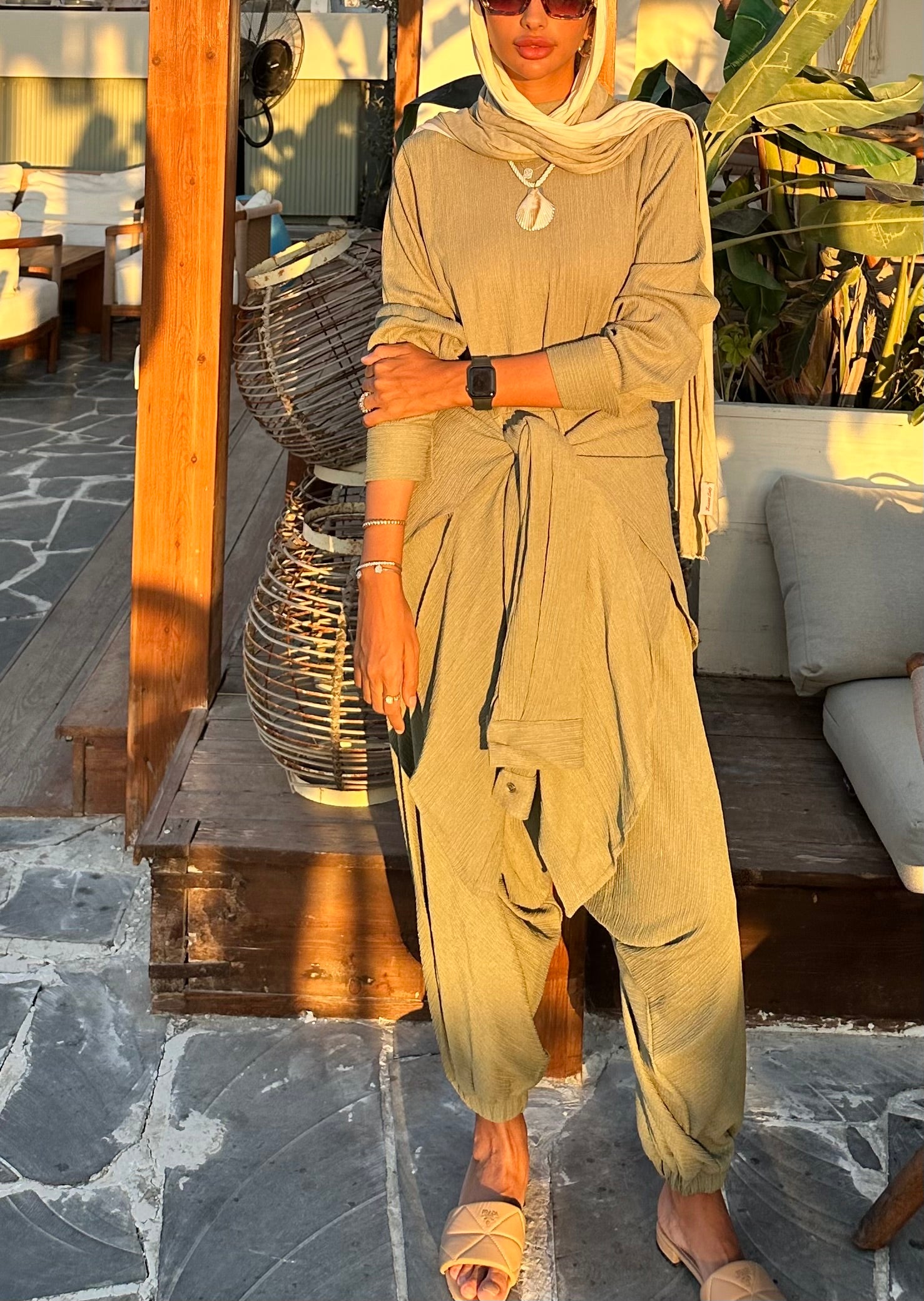 Olive The Wraparound Jumpsuit