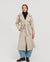 Light Beige Lined Coat