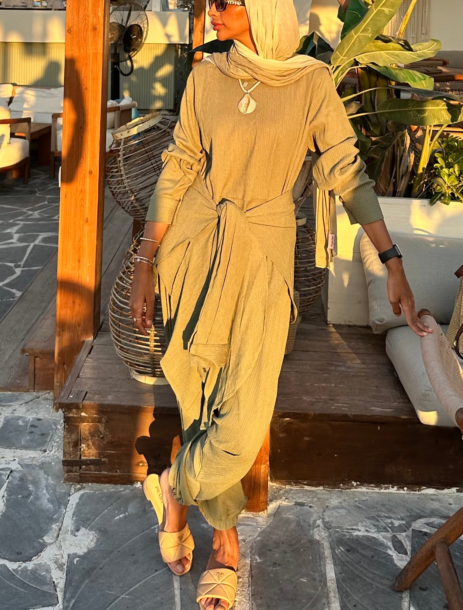 Olive The Wraparound Jumpsuit