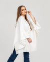 White Pleated Kimono