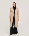 Beige Callar coat