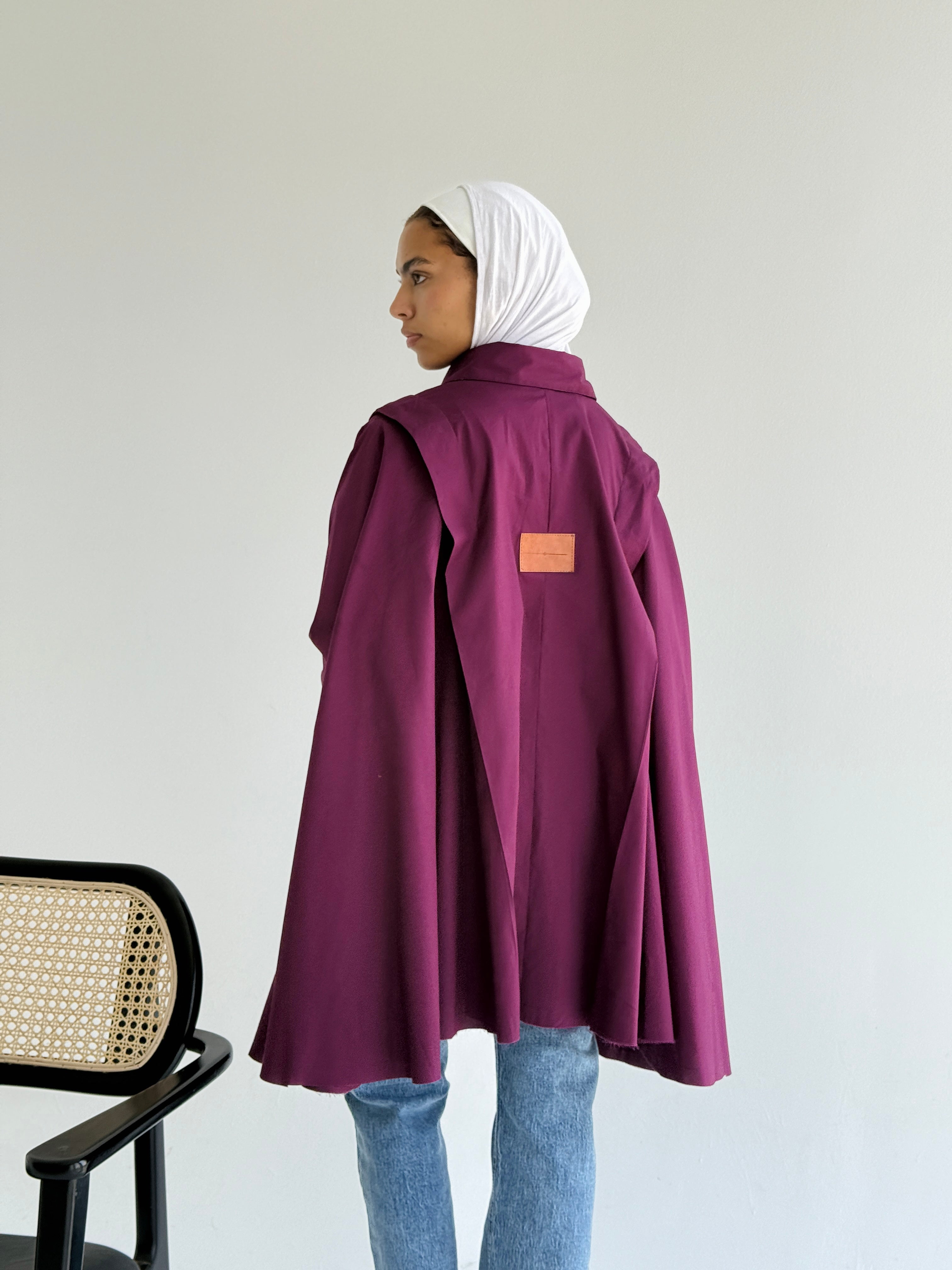 Burgundy Extra Fabric Shirt