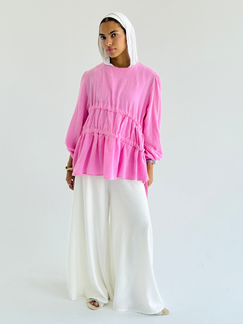 Bubble Gum Side DrawString Top