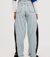 Lined Denim Pants