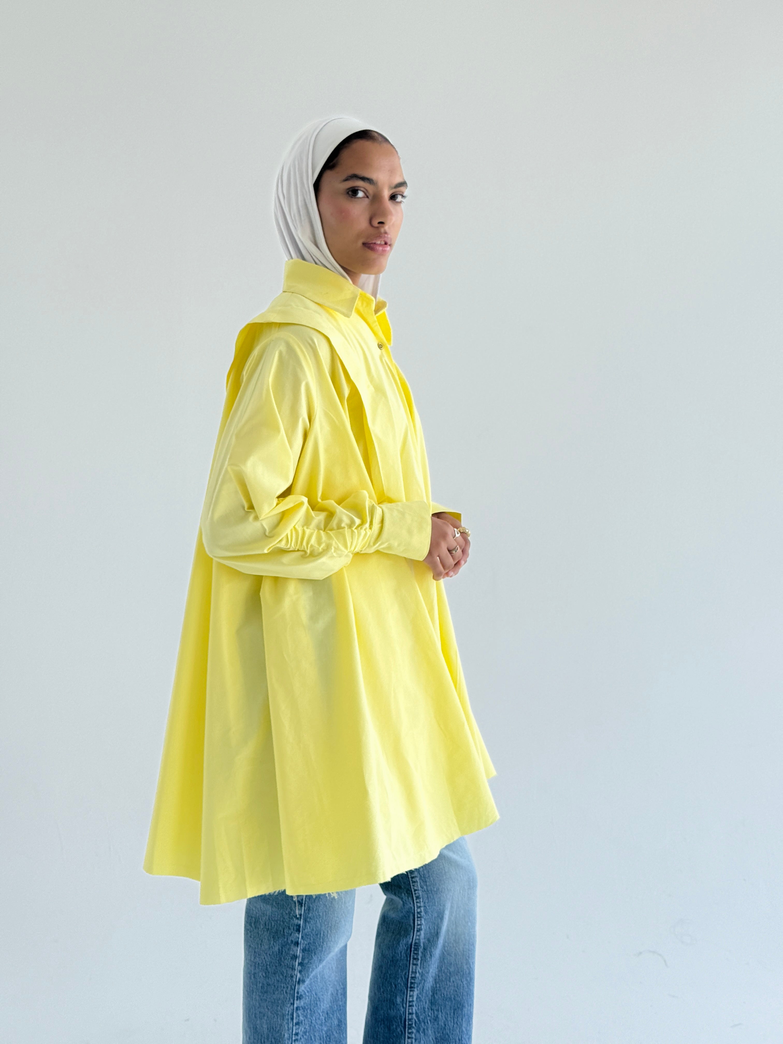 Yellow Extra Fabric Shirt