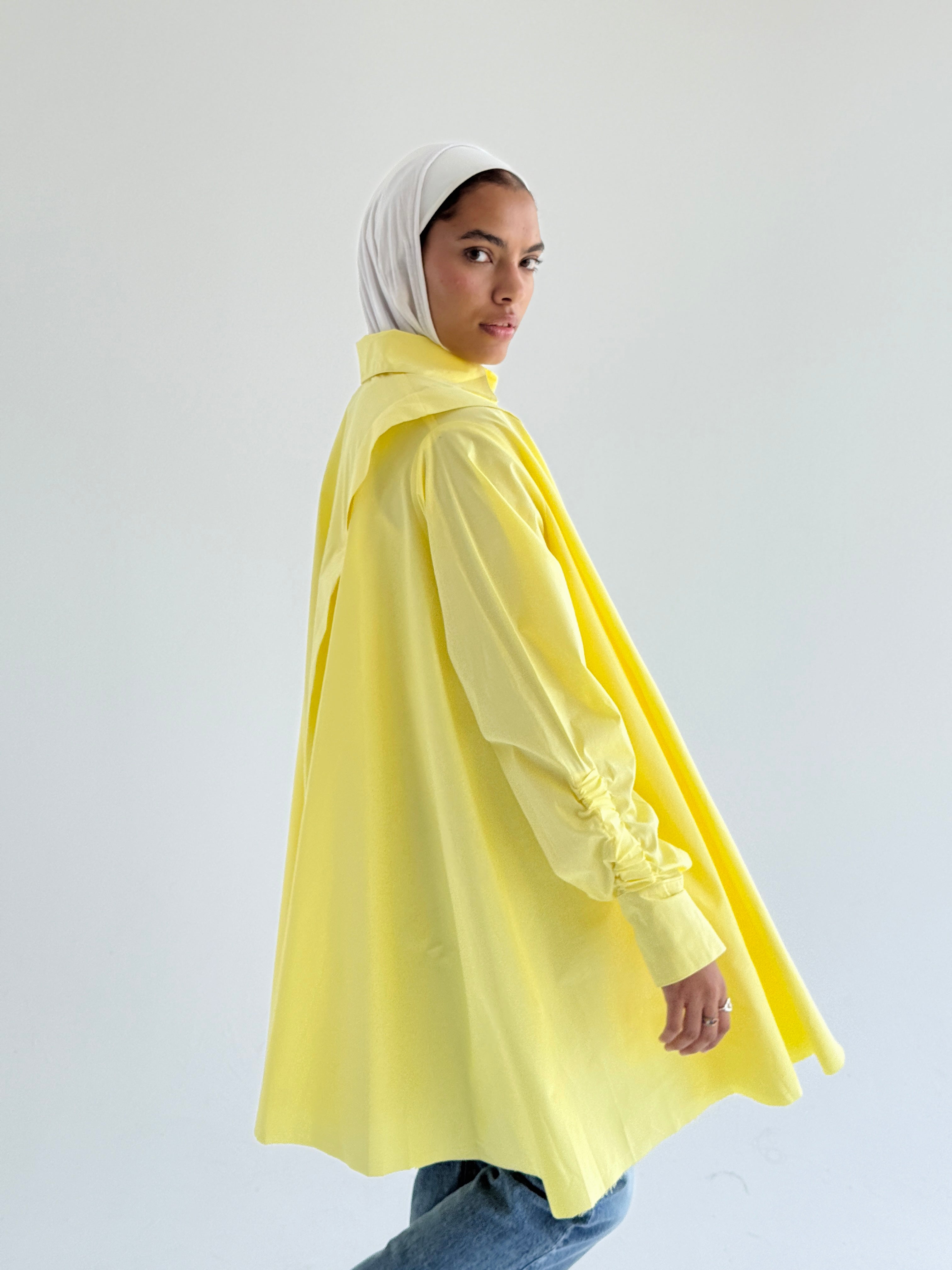 Yellow Extra Fabric Shirt