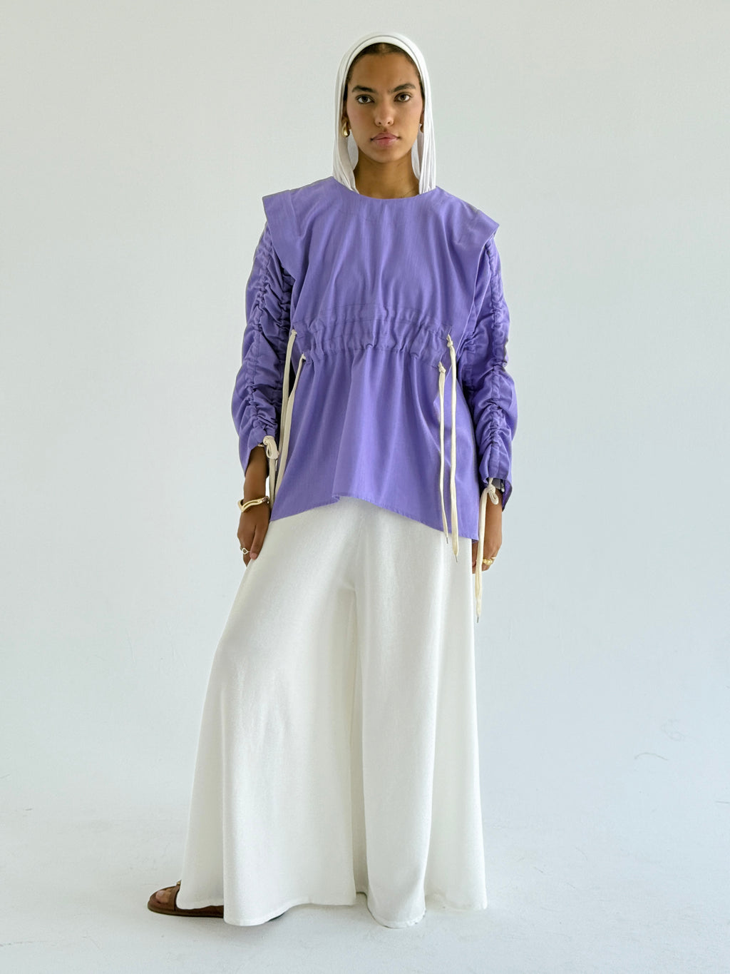 Mofe Double Drawstring Top