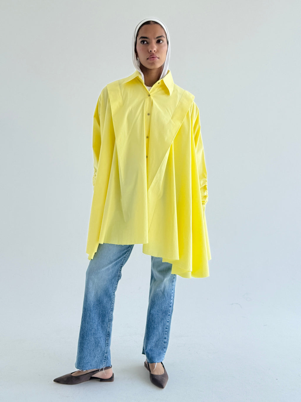 Yellow Extra Fabric Shirt