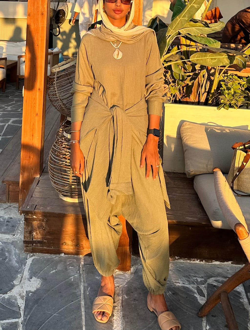 Olive The Wraparound Jumpsuit