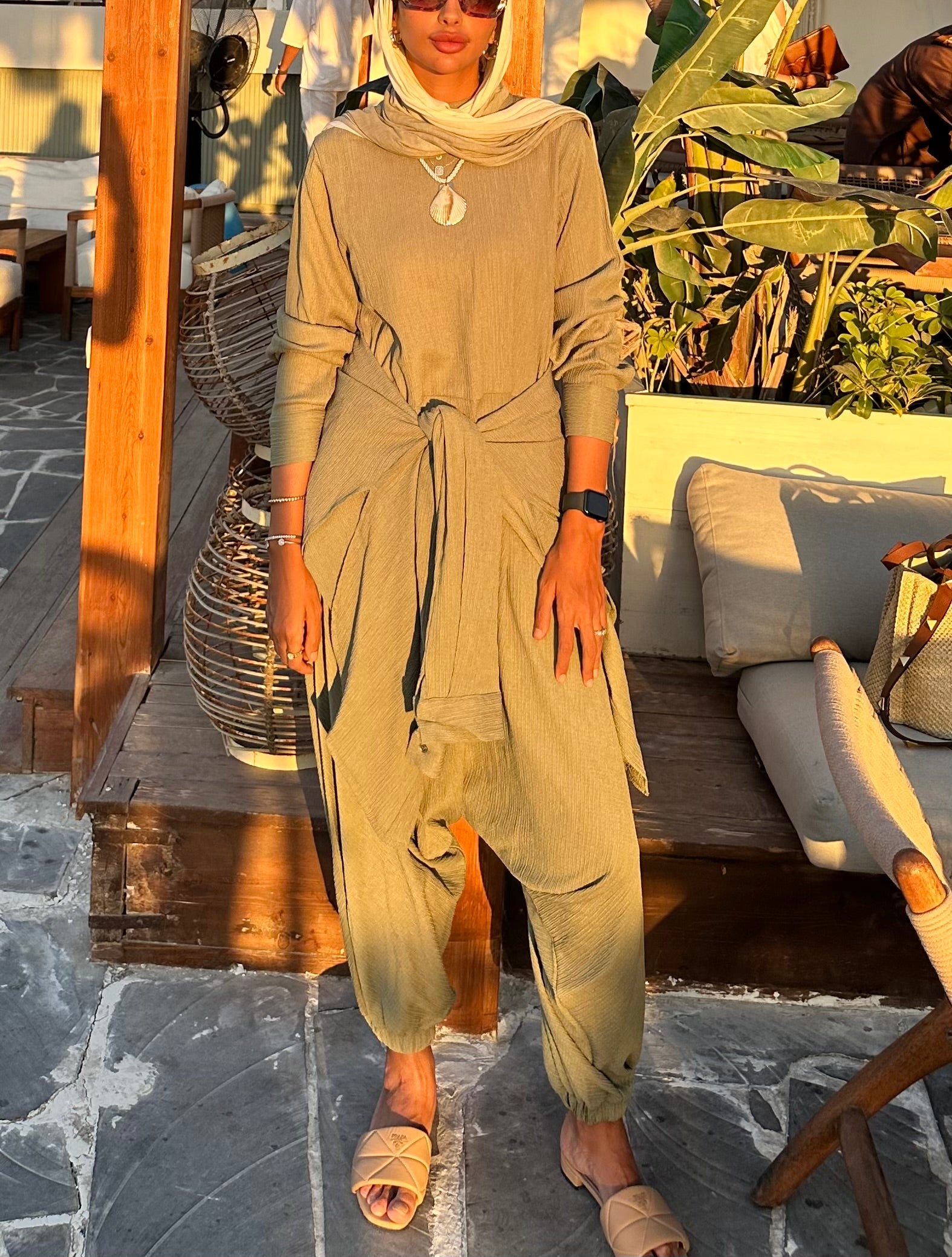Olive The Wraparound Jumpsuit