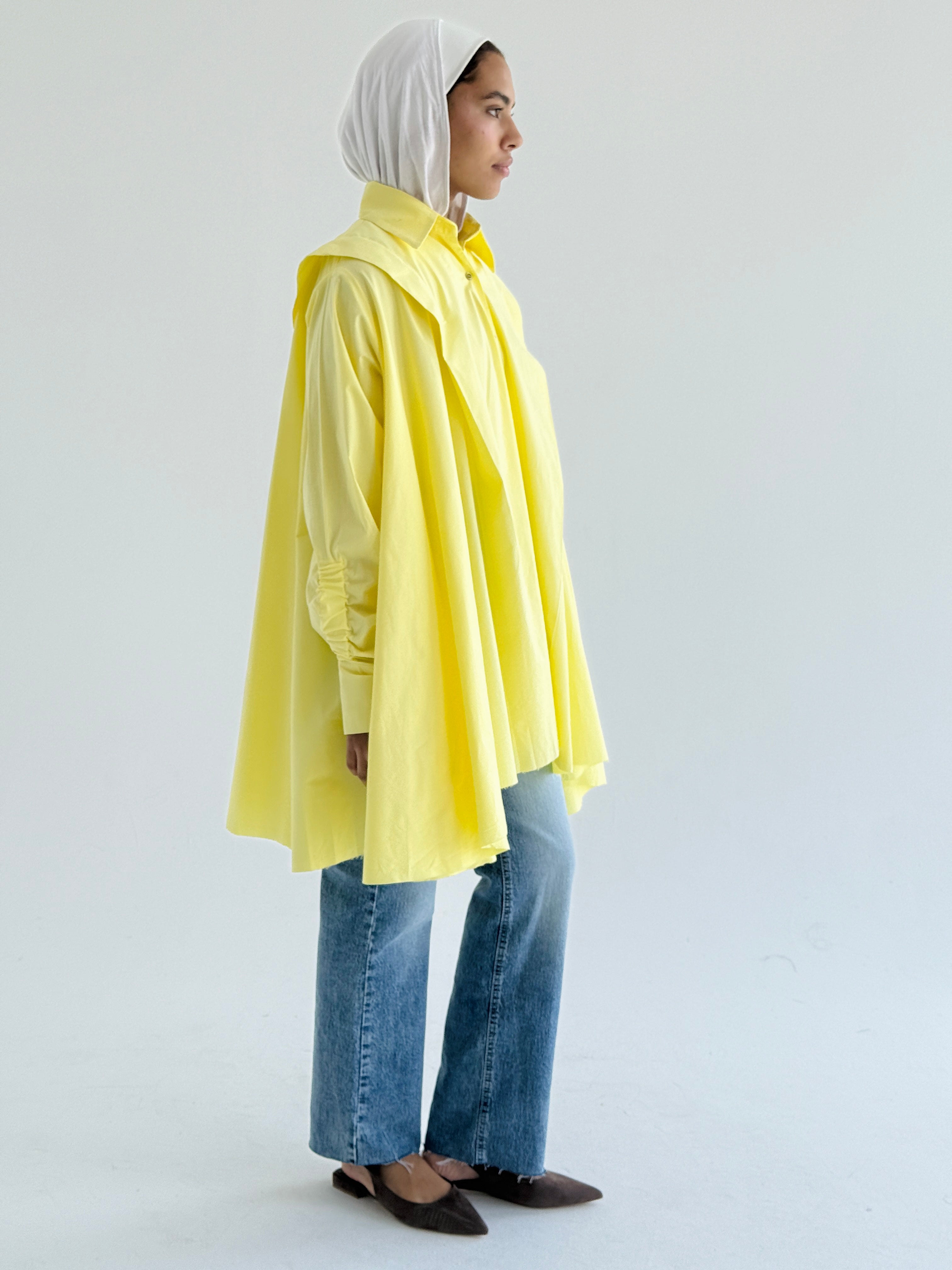 Yellow Extra Fabric Shirt