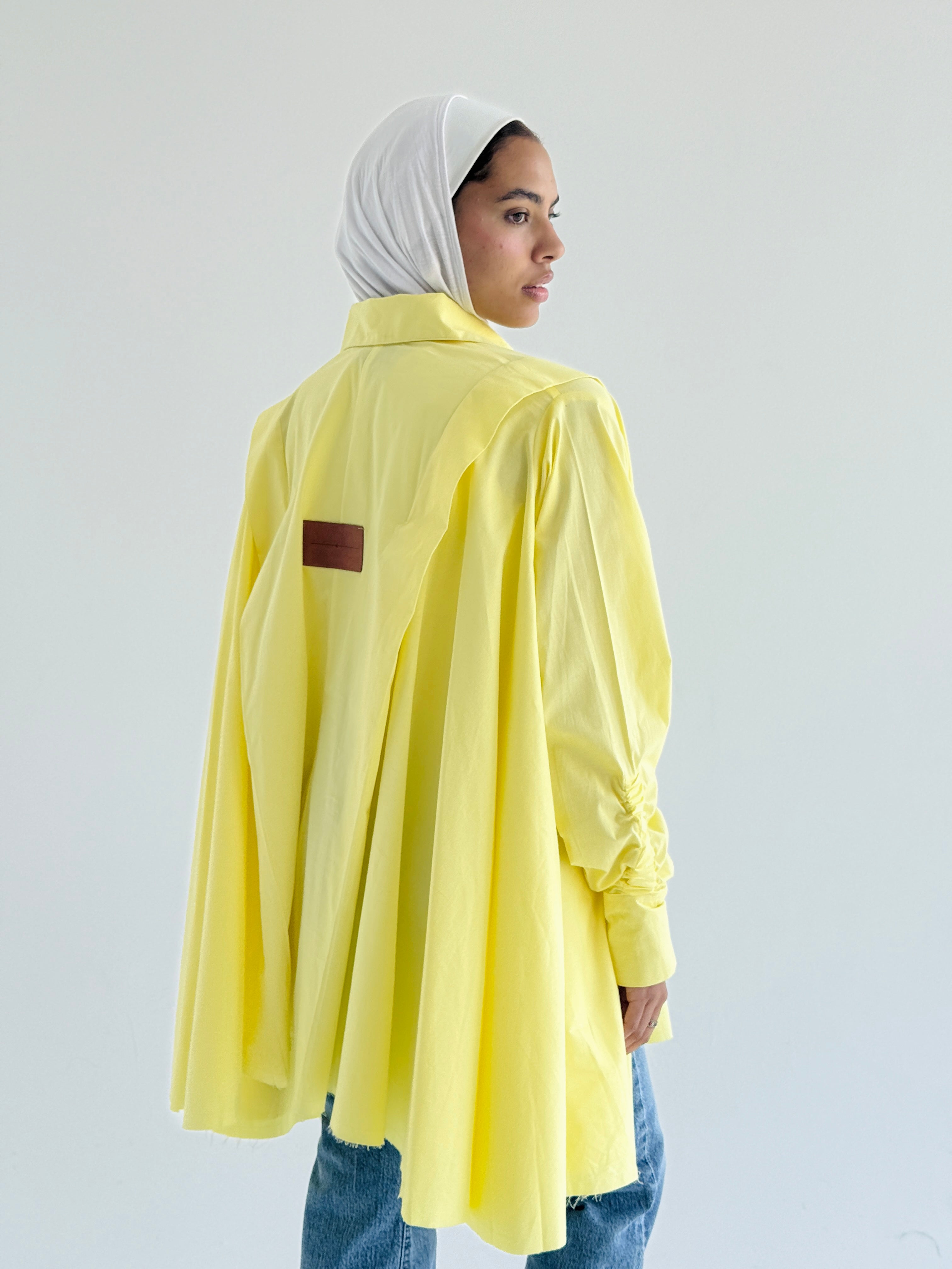 Yellow Extra Fabric Shirt
