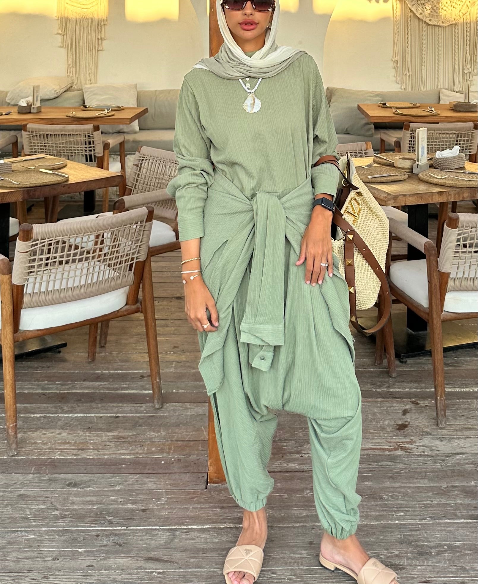Olive The Wraparound Jumpsuit