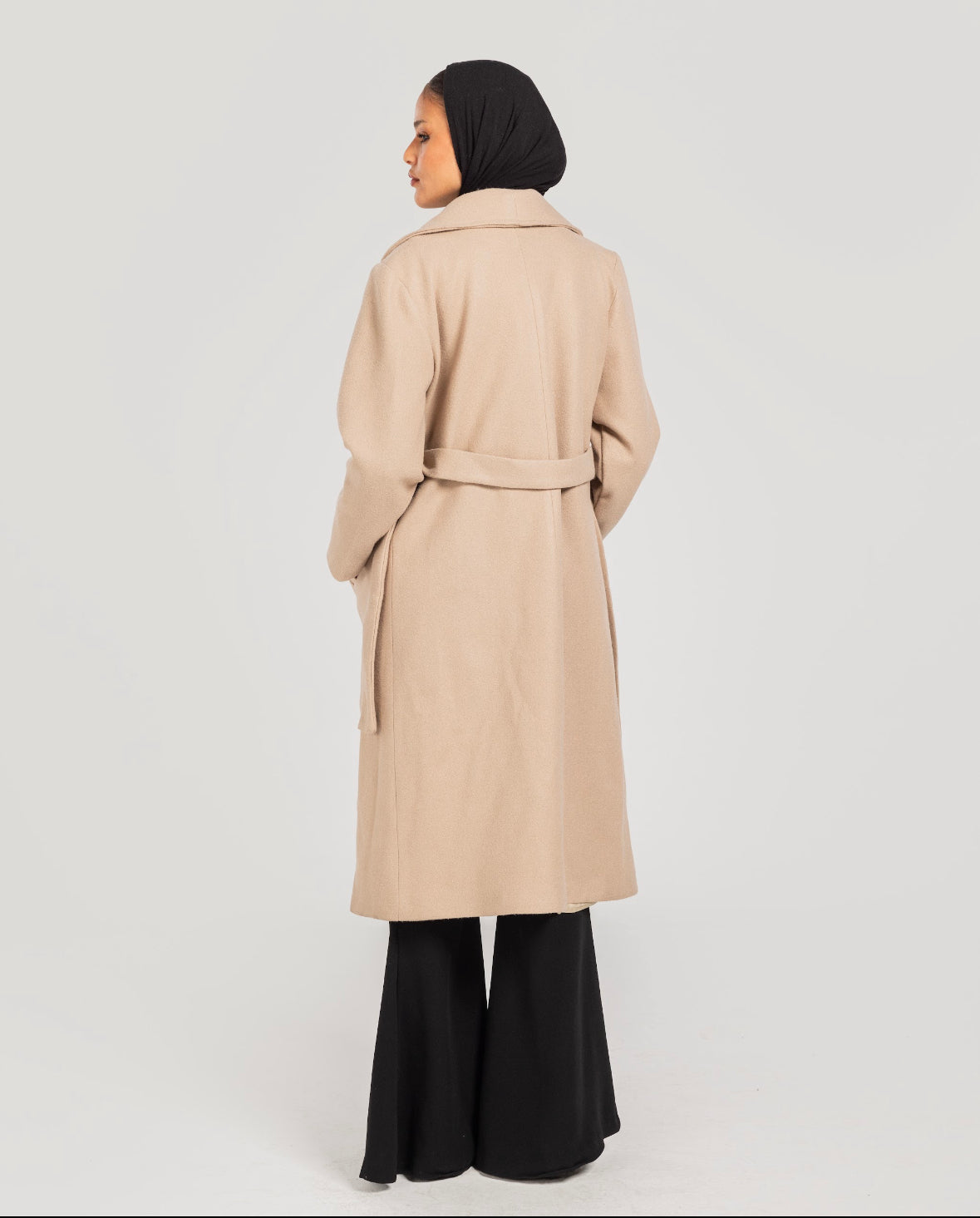 Beige Callar coat