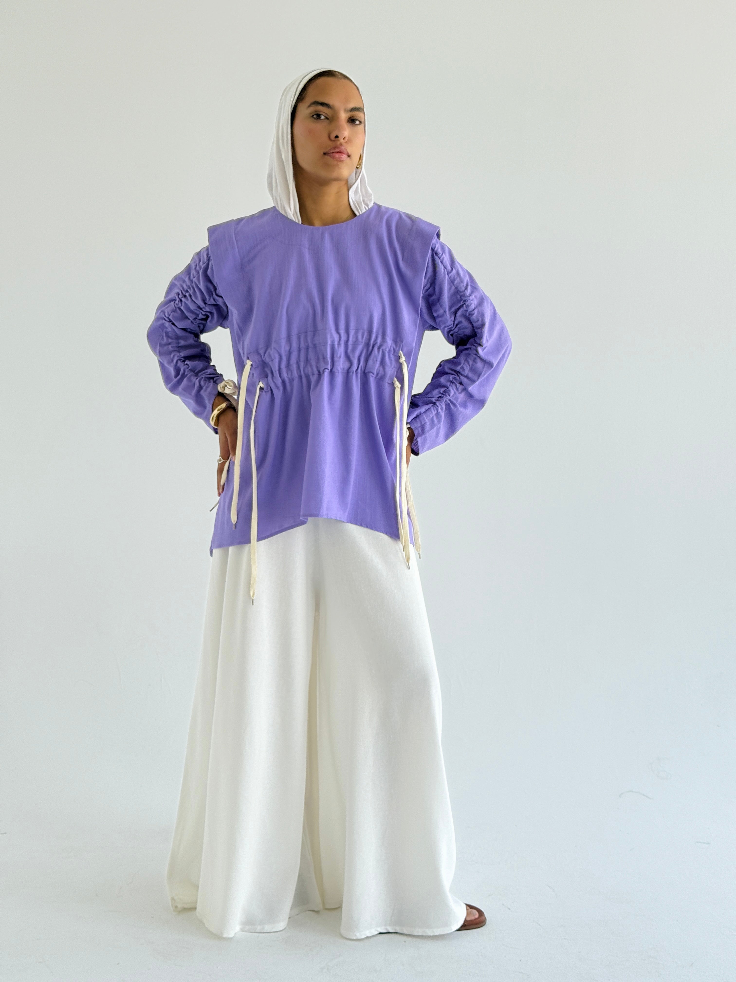 Mofe Double Drawstring Top