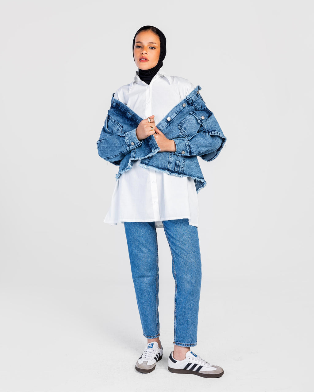 The Blue Double Trouble Denim Combo