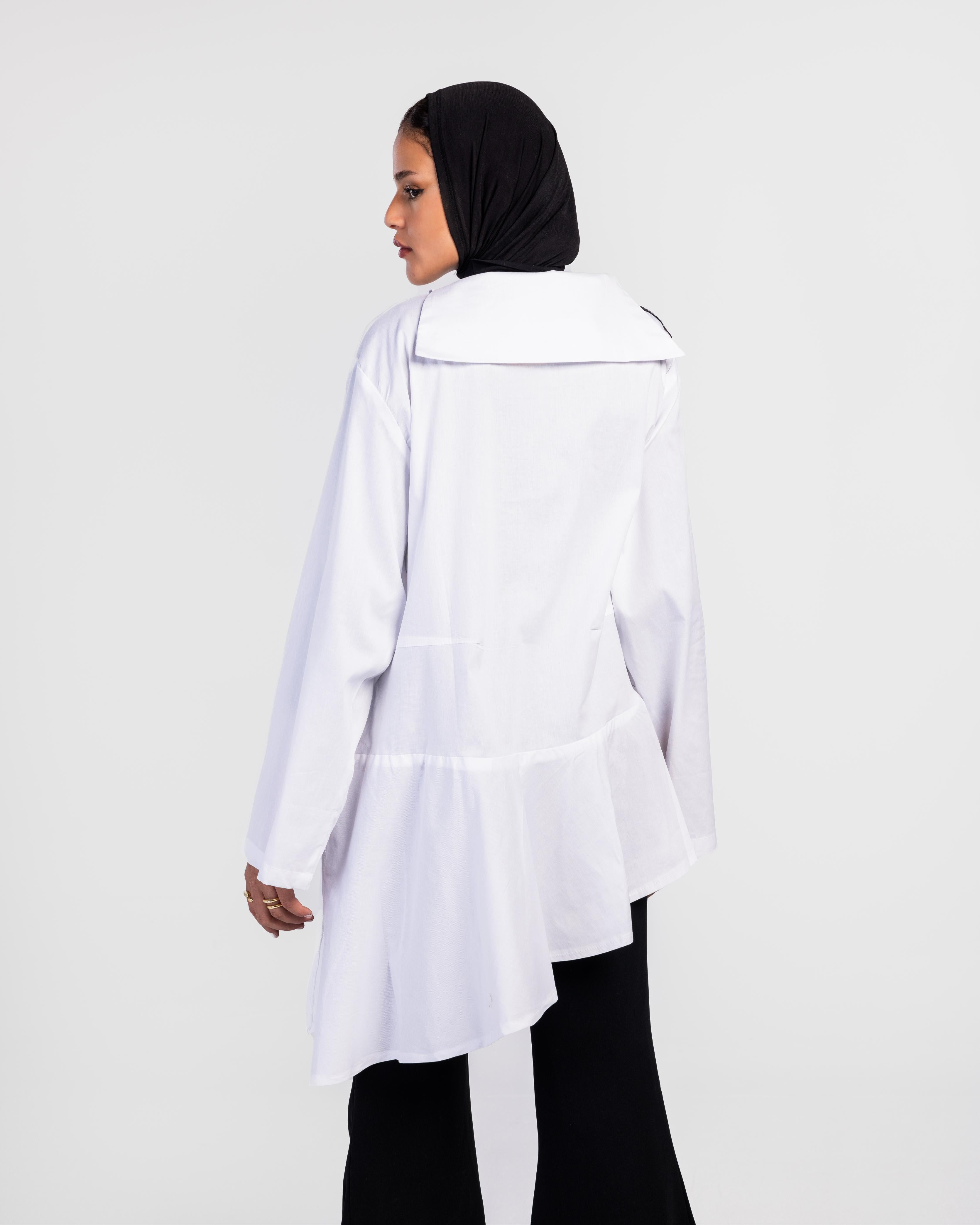 Off-White Zipper Poplin Shirt
