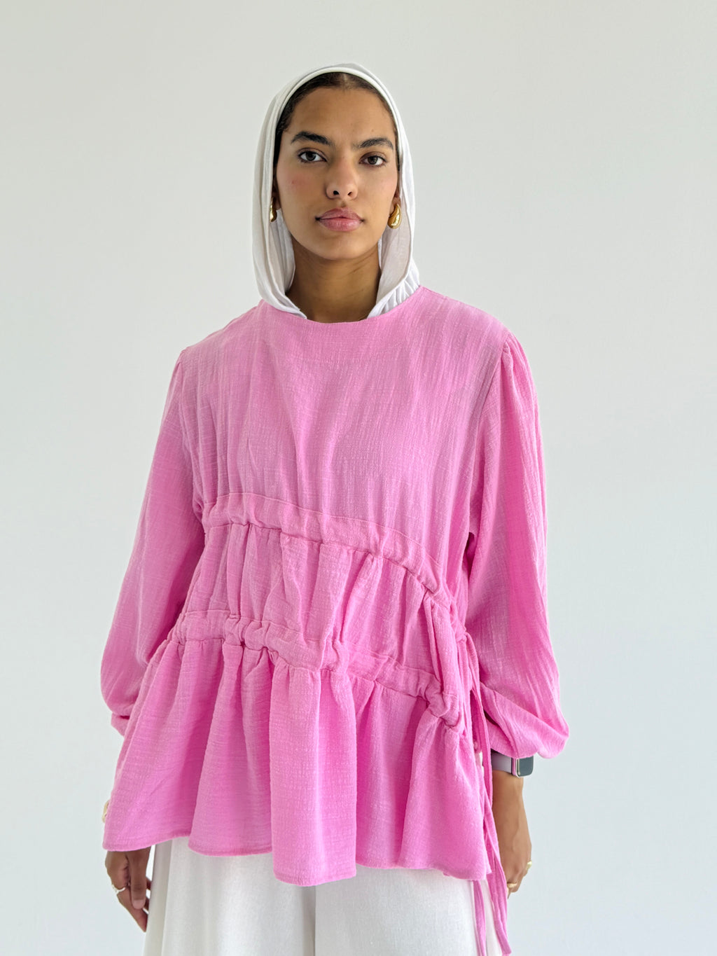 Bubble Gum Side DrawString Top