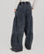 Washed Black Roadside Wide Leg Denim Pants