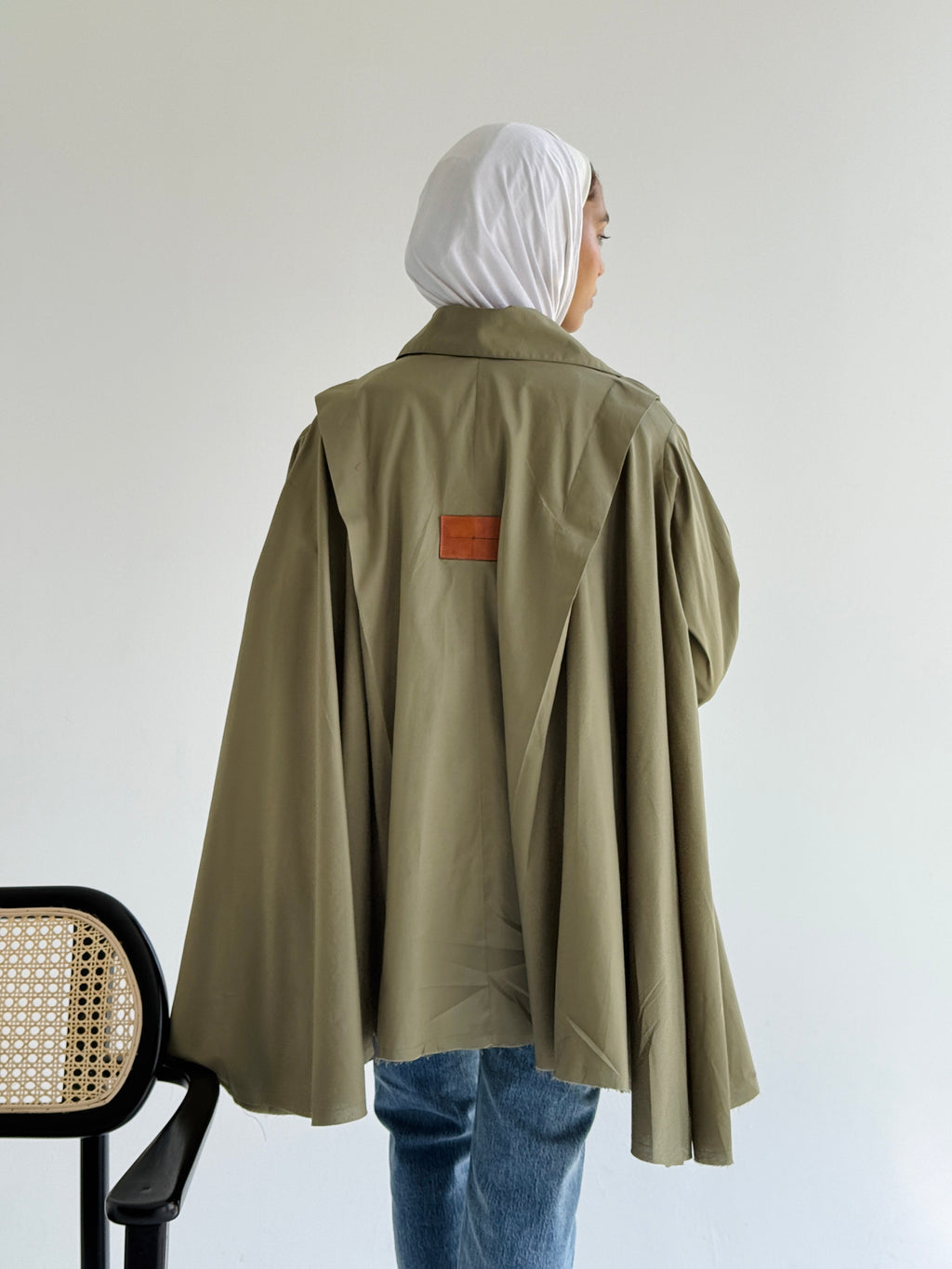 Olive Extra Fabric Shirt