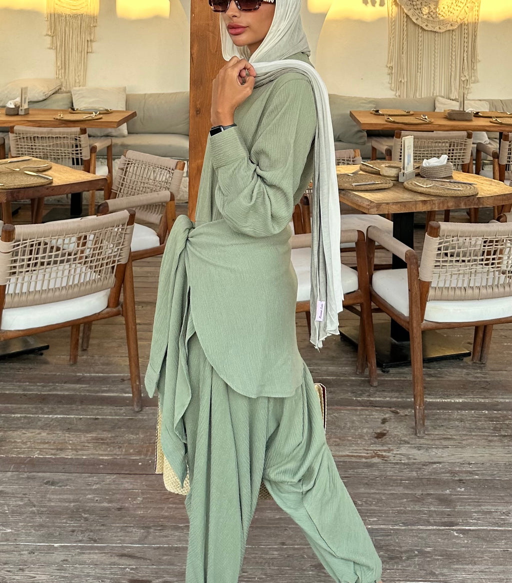 Olive The Wraparound Jumpsuit