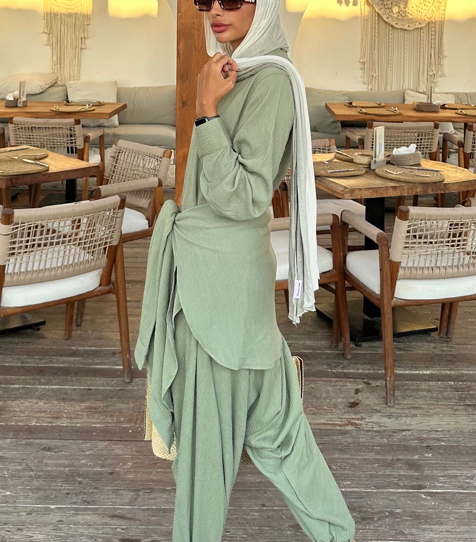 Olive The Wraparound Jumpsuit