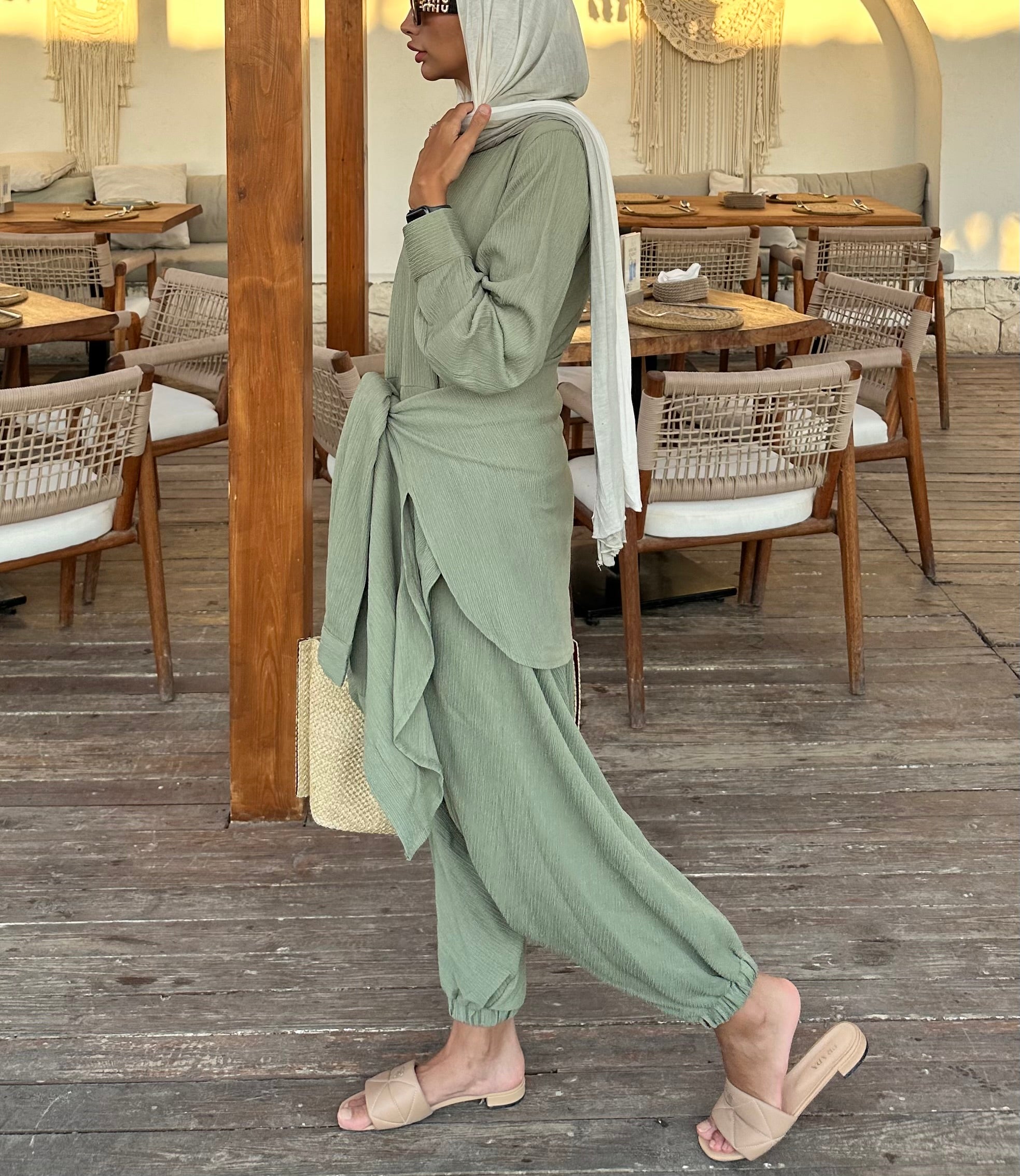Olive The Wraparound Jumpsuit