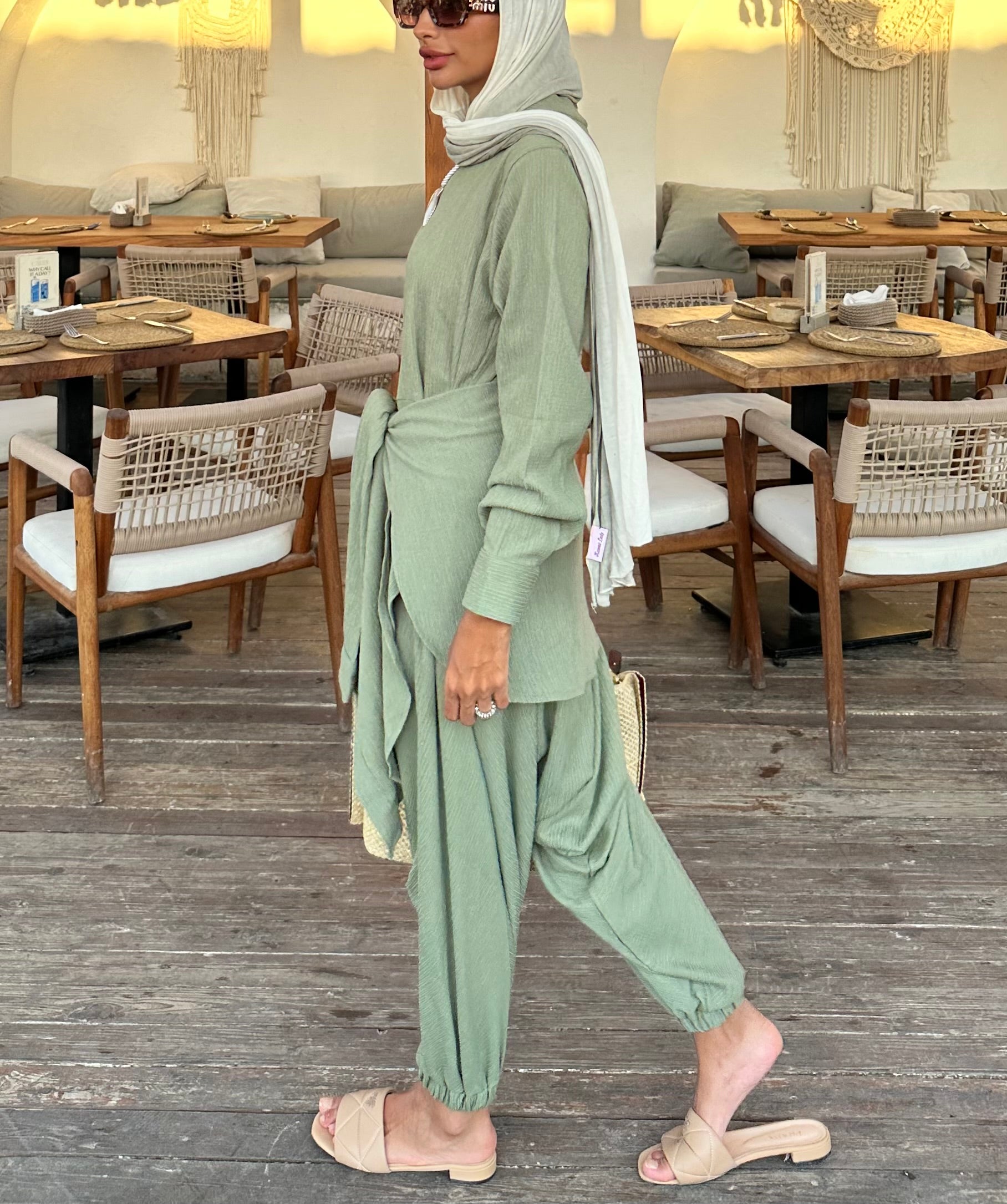 Olive The Wraparound Jumpsuit