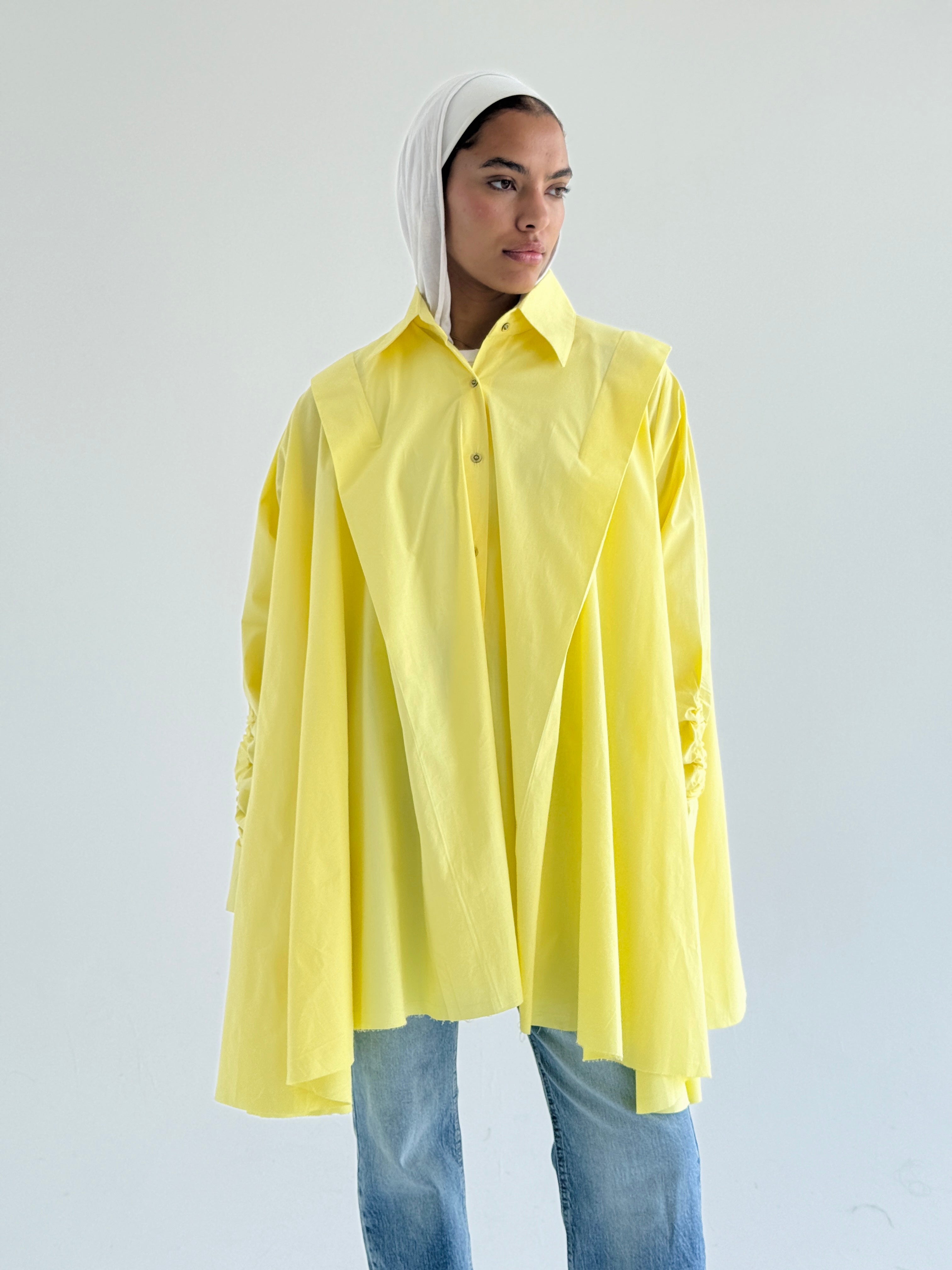 Yellow Extra Fabric Shirt