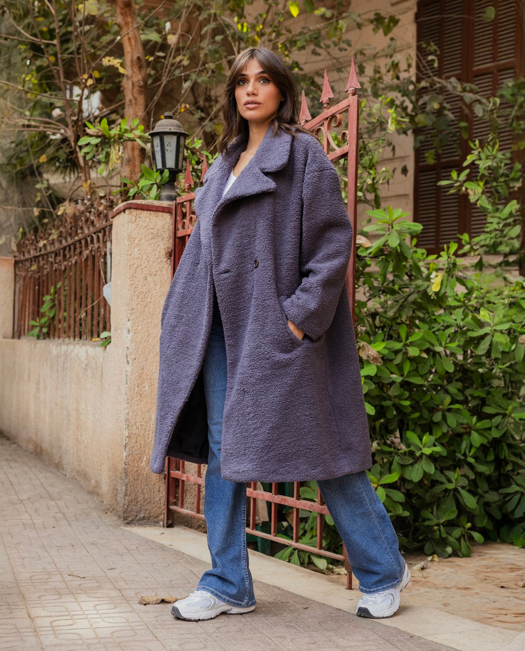 Dark grey Poodle Coat