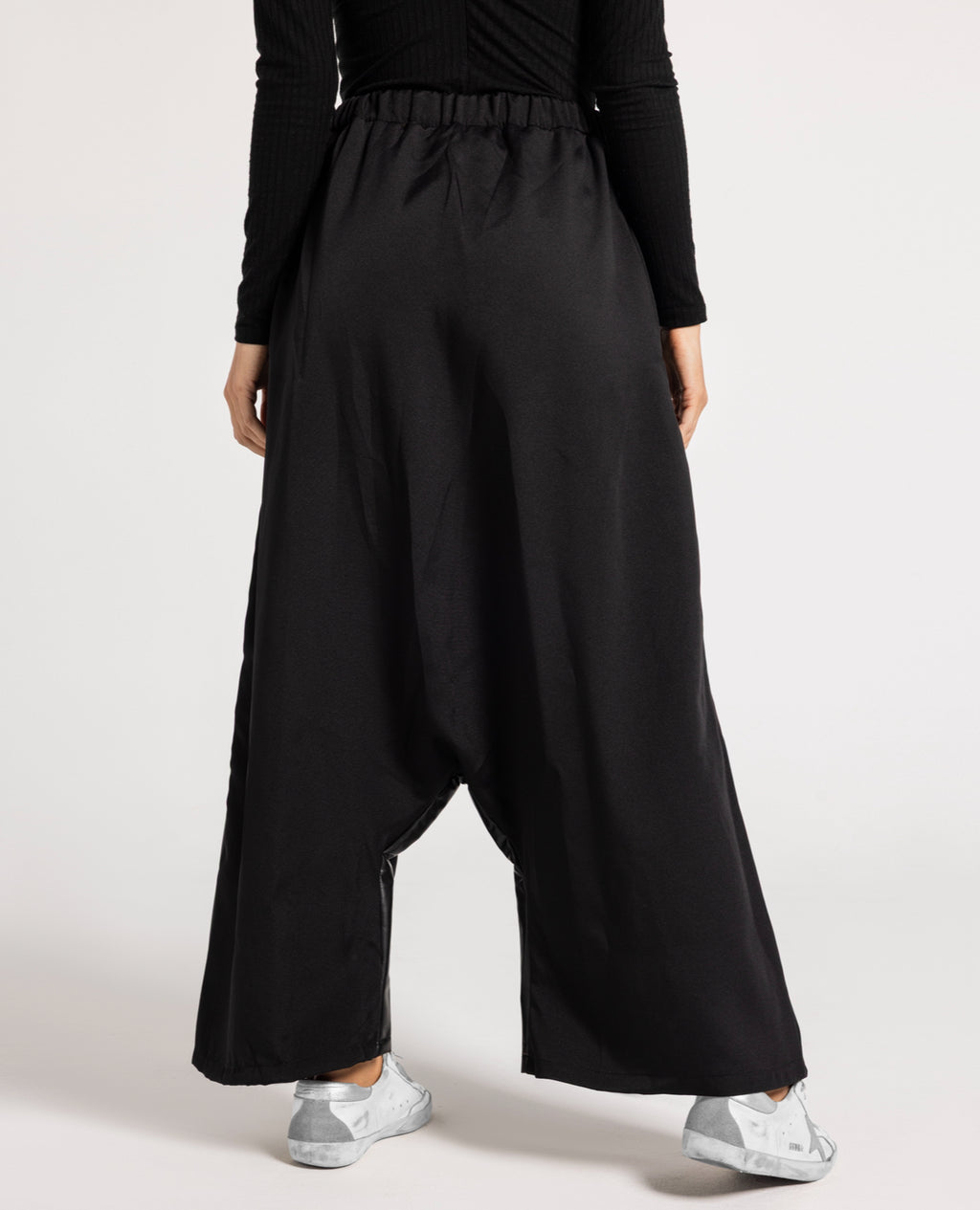 Black Leather Sherwal