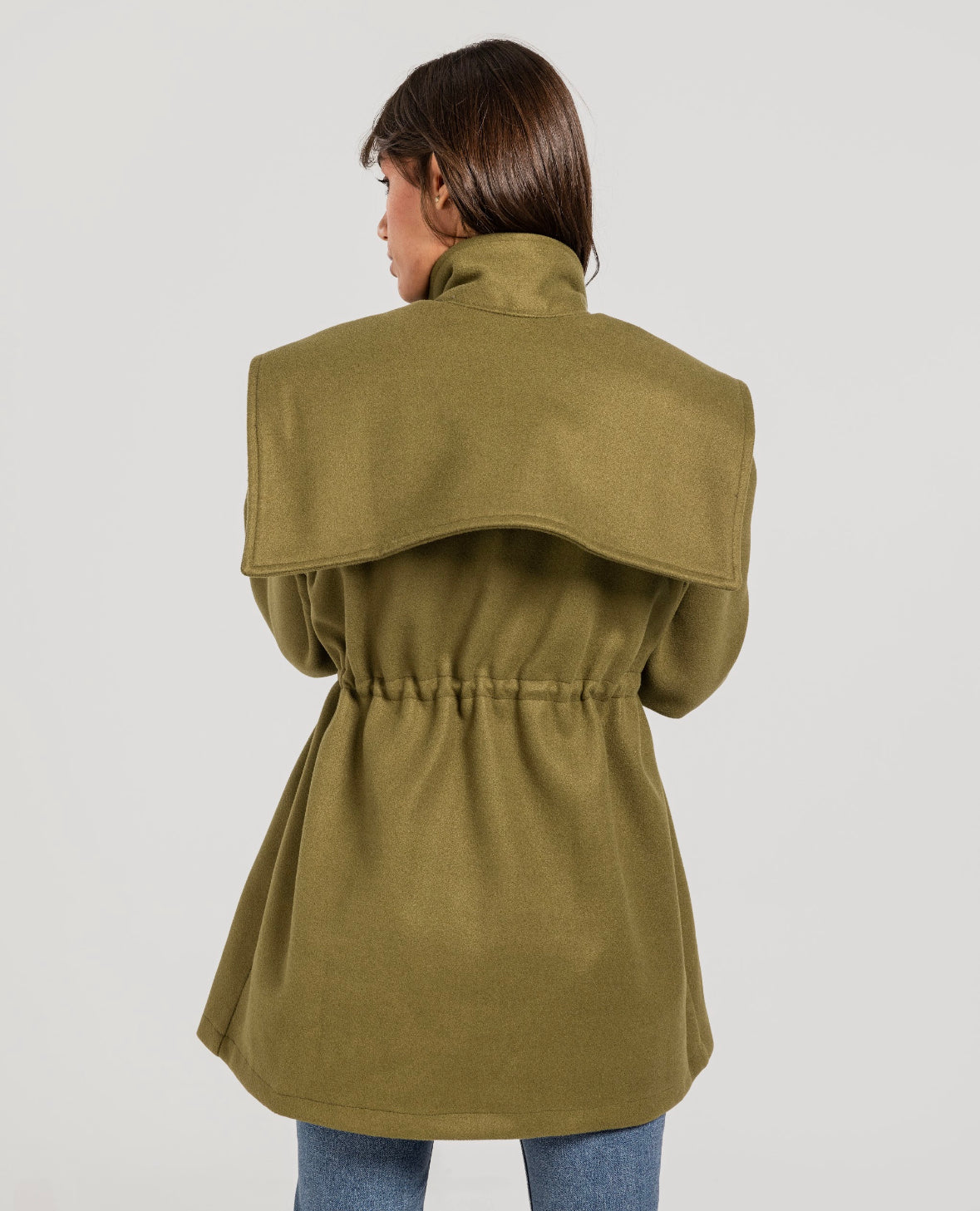 Olive Cargo Jacket